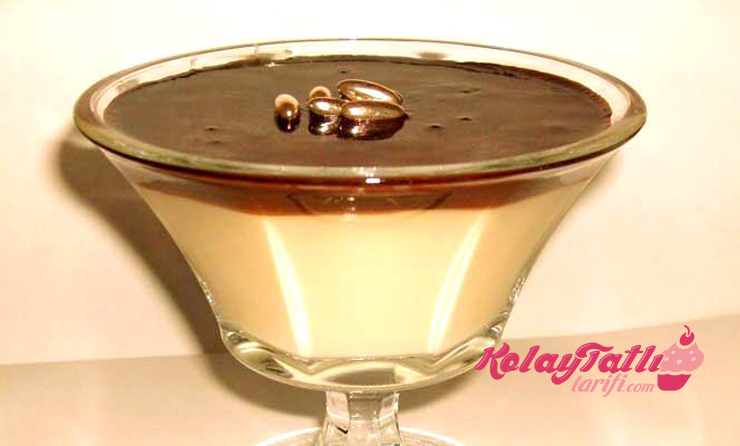 Çikolata Soslu Muhallebi Tarifi