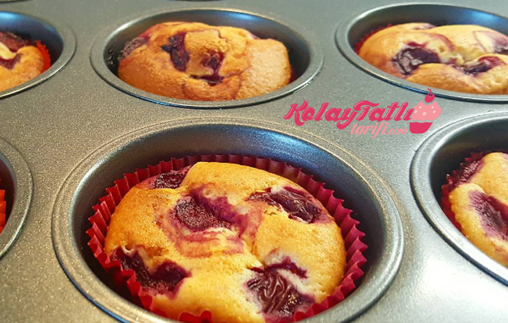 Vişneli Muffin Tarifi