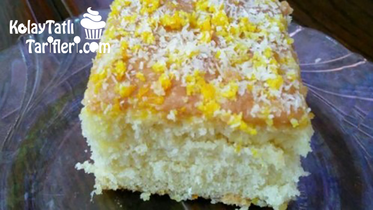 Portakallı Ve Limonlu Islak Kek