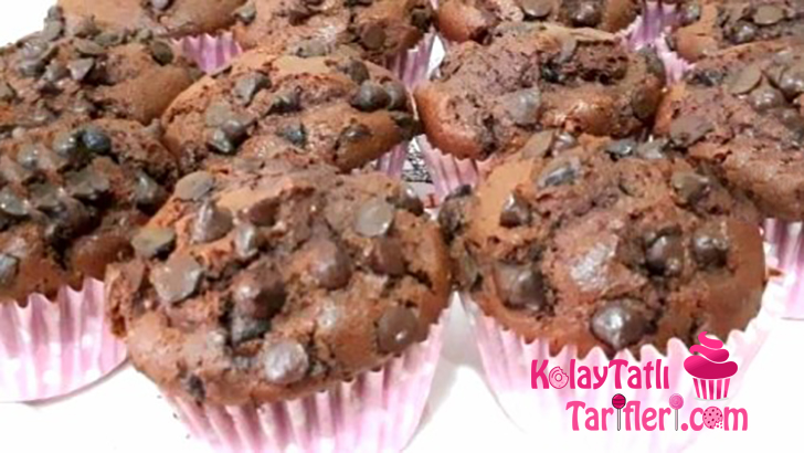 İçi Akışkan Çikolatalı Muffin